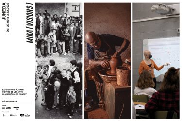 S’inauguren tres exposicions fotogràfiques de LA MIRA a Juneda en el marc del Miravisions 